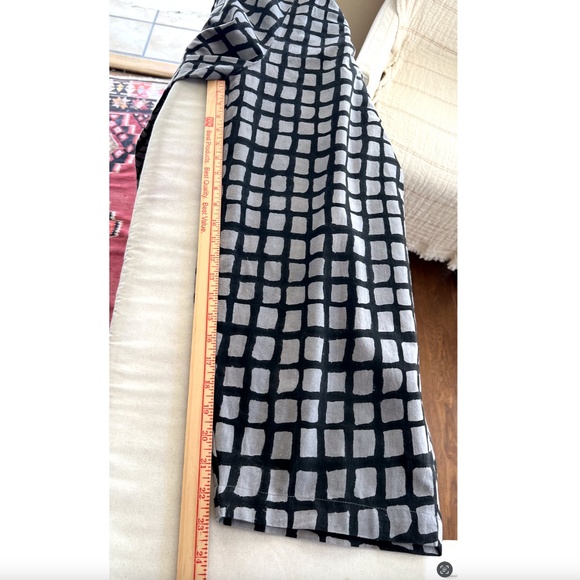 HAPPY FRENCH GANG Marius Black and Grey Grid Balloon Pants - NWOT - O/S - Picture 13 of 13